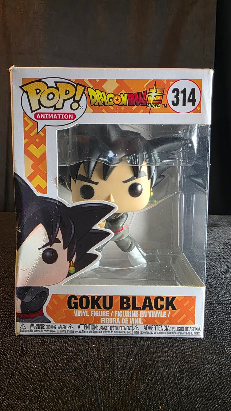 Funko Pop! Dragon Ball Super Goku Black #314 with Box